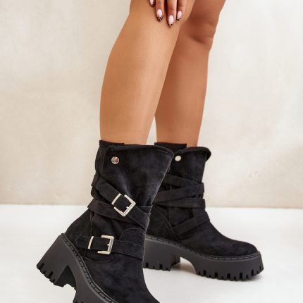 Stiefeletten mit Absatz Model 200093 - Größe 38