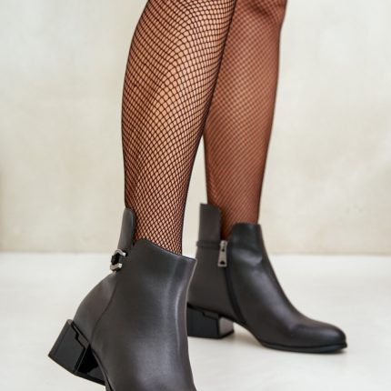 Stiefeletten mit Absatz Model 200103 - Größe 38
