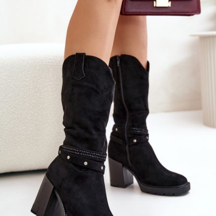 Stiefel mit Absätzen - Größe 38