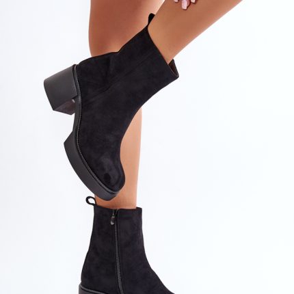 Stiefeletten mit Absatz Model 201541 - Größe 39
