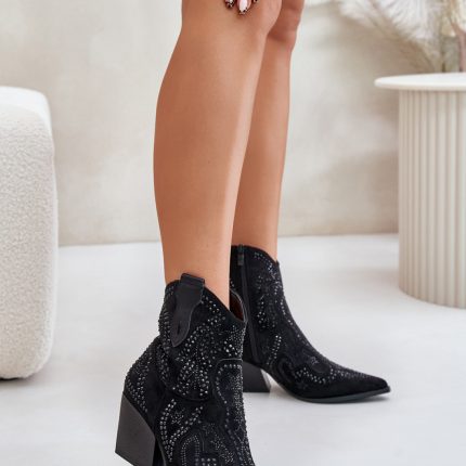 Stiefeletten mit Absatz Model 201892 - Größe 39