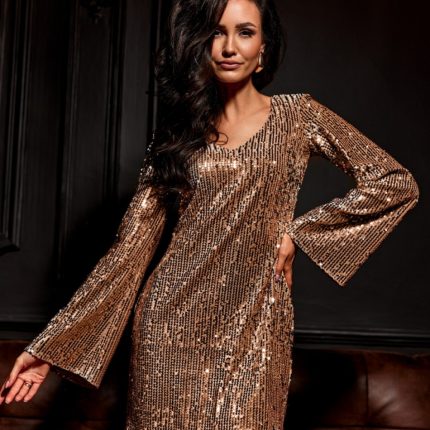 Kurzes Kleid Model 203369 - Größe 42