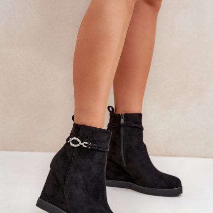 Plateau Stiefeletten Model 204672 - Größe 40