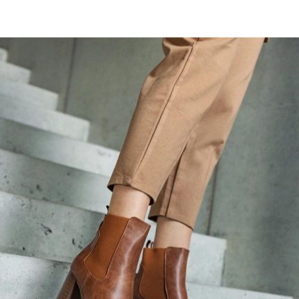 Stiefeletten mit Absatz model 206440 Solea
