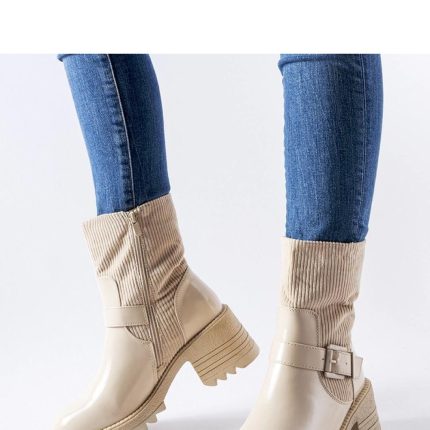 Stiefeletten mit Absatz Model 206526 - Größe 41