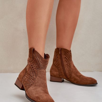 Stiefeletten mit Absatz Model 208464 - Größe 41