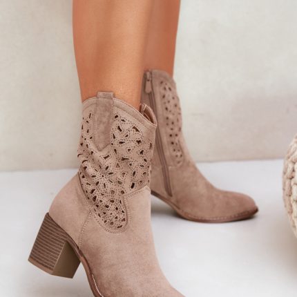Stiefeletten mit Absatz Model 209416 - Größe 40