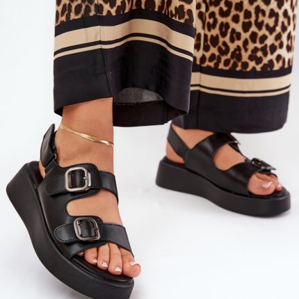Keilabsatz Sandalen - Größe 38