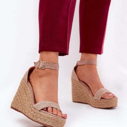 Keilabsatz Sandalen Step in style - Größe 38