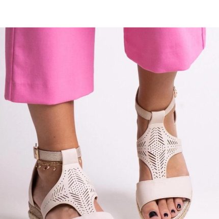 Keilabsatz Sandalen - Größe 39