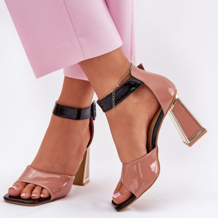 Sandalen mit Absatz Model 212824 - Größe 40