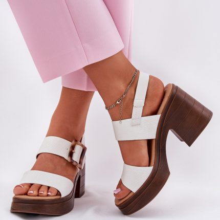 Sandalen mit Absatz Step in style - Größe 40