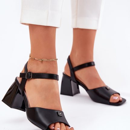Sandalen mit Absatz model 213186 Step in style  (37) - Größe 37