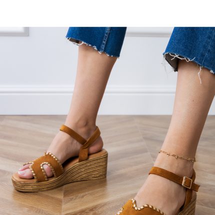 Keilabsatz Sandalen - Größe 38
