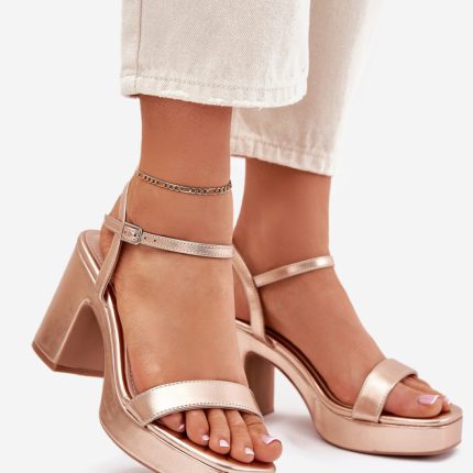 Sandalen mit Absatz model 214092 Step in style  (38) - Größe 38