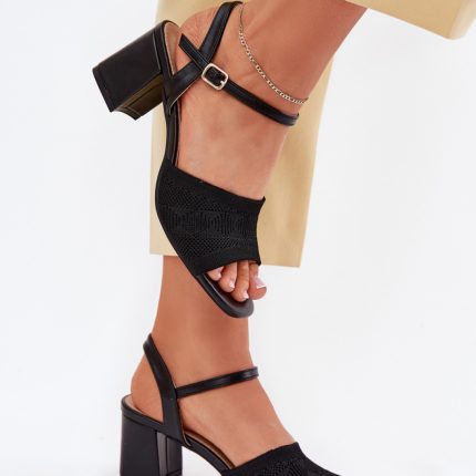 Sandalen mit Absatz model 214686 Step in style  (38) - Größe 38