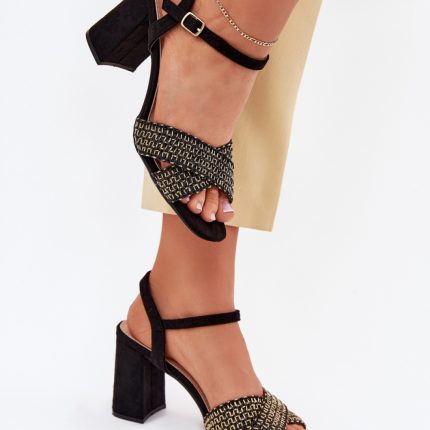 Sandalen mit Absatz model 214687 Step in style  (37) - Größe 37