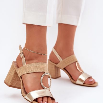 Sandalen mit Absatz model 214984 Step in style  (38) - Größe 38