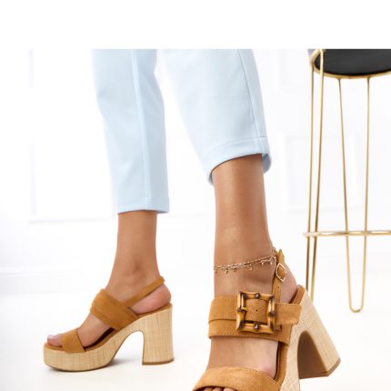 Sandalen mit Absatz model 215593 PRIMO  (40) - Größe 40