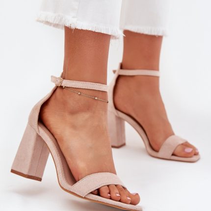 Sandalen mit Absatz model 215702 Step in style  (39) - Größe 39