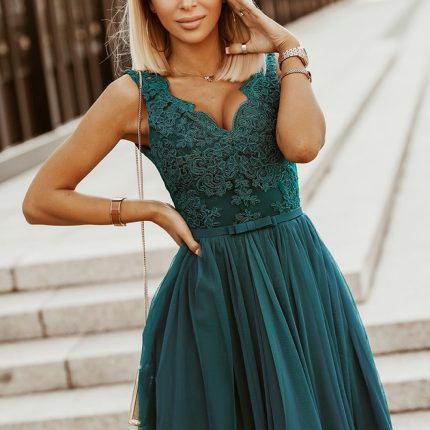Abendkleid Model 159979 Bicotone - Größe 34