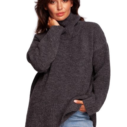 Rollkragenpullover BE Knit - Größe S