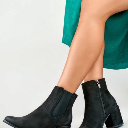 Stiefeletten mit Absatz - Größe 37