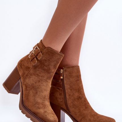 Stiefeletten mit Absatz Model 185332 - Größe 39