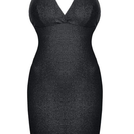 schwarzes Minikleid CADR003 - M - Größe M