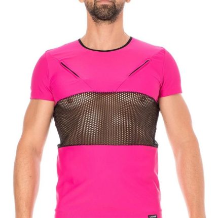Herren T-Shirt 2004-81 magenta - M - Größe M