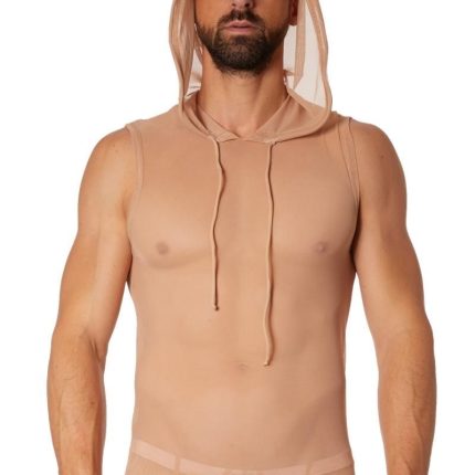 nude V-Shirt Malibu 2 92-77 von Look Me - Größe 92