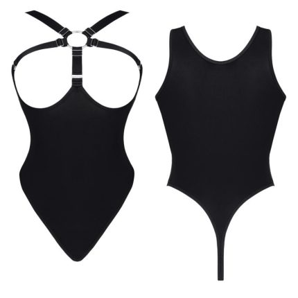 schwarzer Body LXEstrella001 - L - Größe L