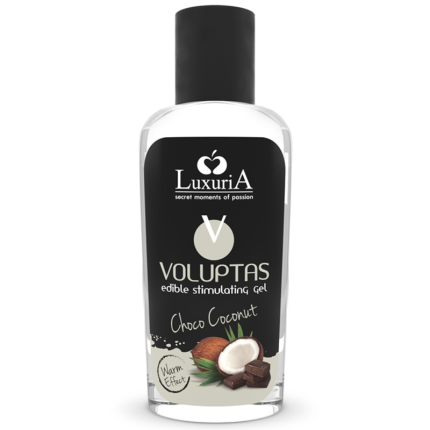 INTIMATELINE LUXURIA - VOLUPTAS ESSBARES MASSAGEGEL MIT WRMENDEM EFFEKT - KOKOSNUSS UND CREME 100 ML - Größe ML