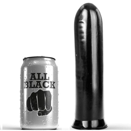 Dildo Schwarz 19 cm - Größe 19