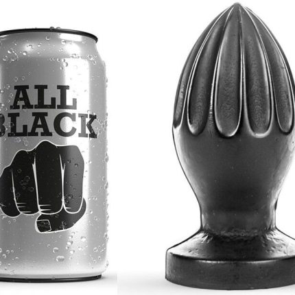 ALL BLACK - ANALSTECKER 12 CM - Größe 12