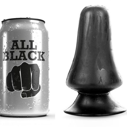 ALL BLACK - ANALPLUG 12 CM - Größe 12