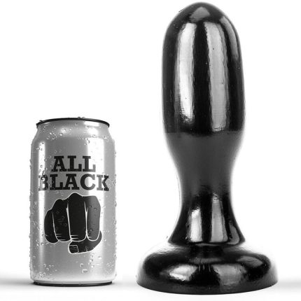 ALL BLACK - ANALSTECKER 19,5 CM - Größe 19