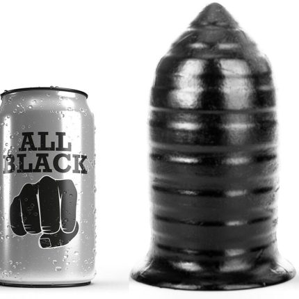 ALL BLACK - ANALPLUG 16 CM - Größe 16