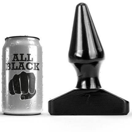 ALL BLACK - ANALSTECKER 16 CM - Größe 16