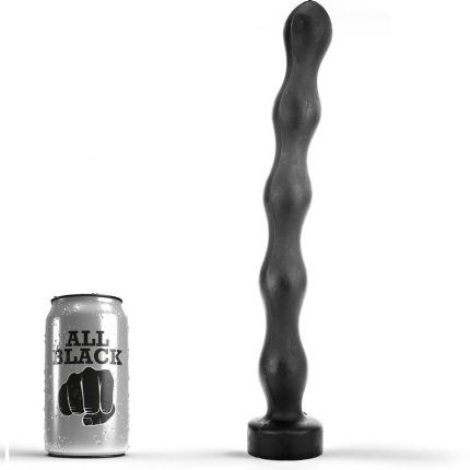 ALL BLACK - ANALSTECKER KUGEL 32 CM - Größe 32