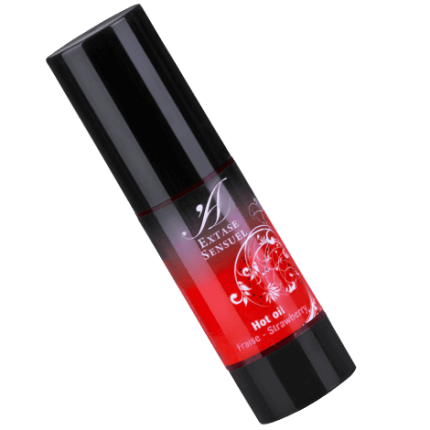 Sensual Erdbeer wärmendes Öl 30 ml - Größe L