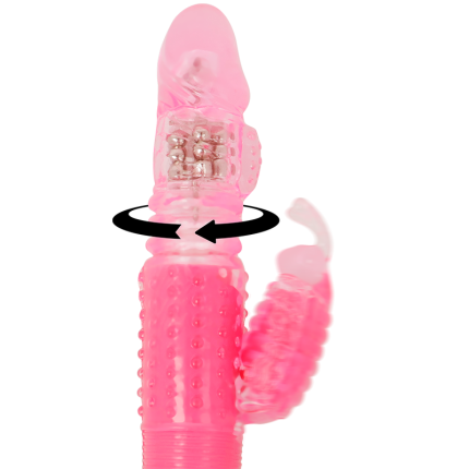 Rotierender Vibrator mit Kaninchen