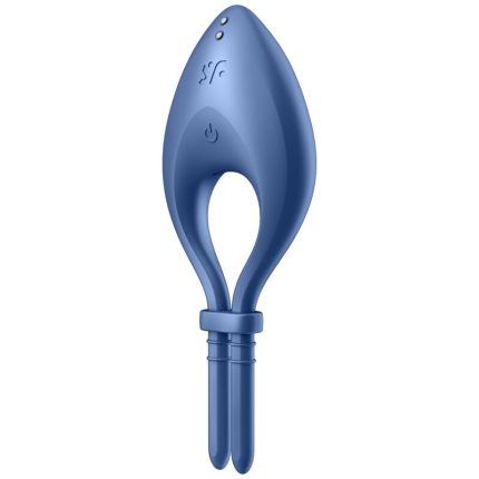 Bullseye Ring Vibrator App Blau