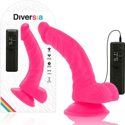 Flexibler vibrierender Dildo - Größe 21