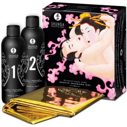 Orientalisches Körper-zu-Körper Massagegel Erdbeer und Cava