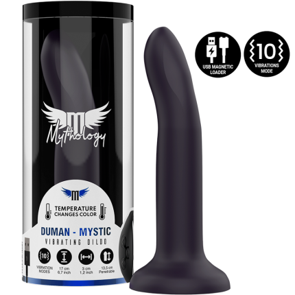 MYTHOLOGY - DUMAN MYSTIC DILDO M - VIBRATOR KOMPATIBEL MIT WATCHME WIRELESS TECHNOLOGY - Größe M
