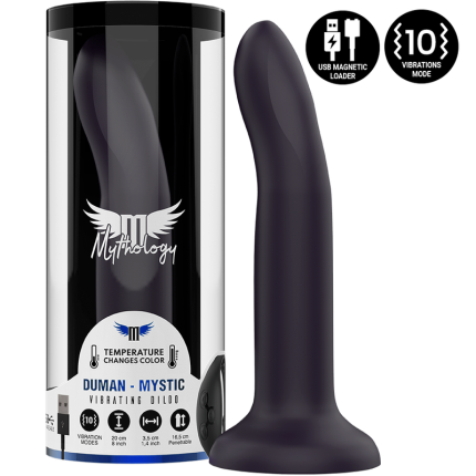 MYTHOLOGY - DUMAN MYSTIC DILDO L - VIBRATOR KOMPATIBEL MIT WATCHME WIRELESS TECHNOLOGY - Größe L