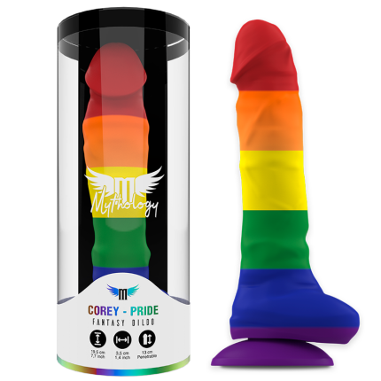 MYTHOLOGY - COREY PRIDE DILDO L - Größe L