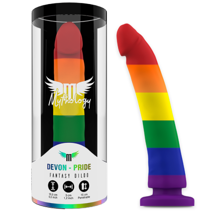 Devon Pride Dildo M - Größe M