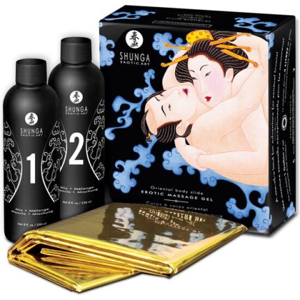 Orientalisches Body-to-Body Massagegel mit exotischen Früchten